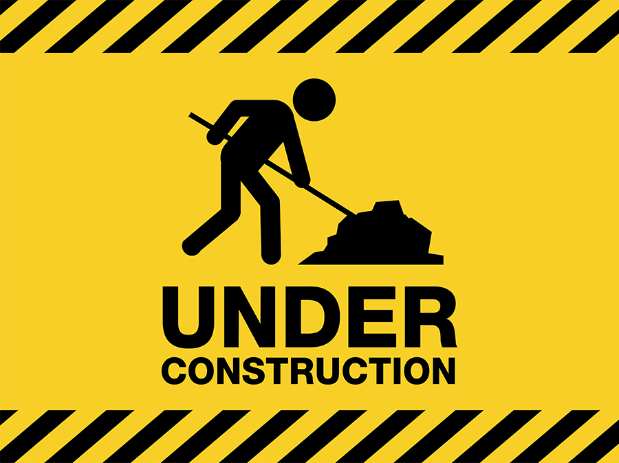 under construction